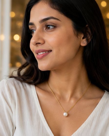 shimmering beautifull pack of 6 necklaces for girl & women