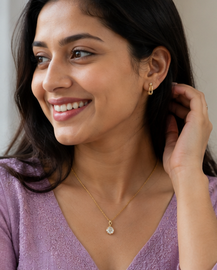shimmering beautifull pack of 6 necklaces for girl & women