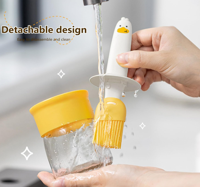 Oil Dispenser for Kitchen, 2 IN 1 Oil Dispenser Bottle (pack of 2)