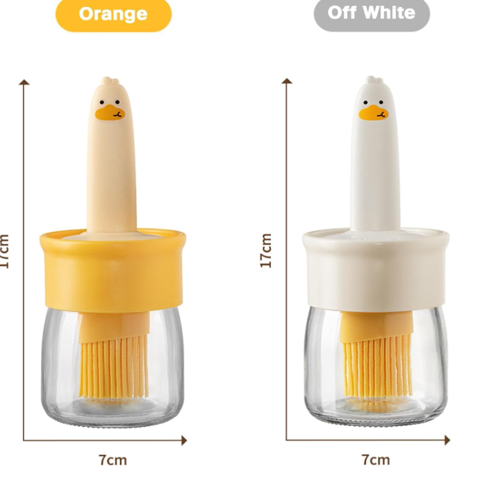 Oil Dispenser for Kitchen, 2 IN 1 Oil Dispenser Bottle (pack of 2)