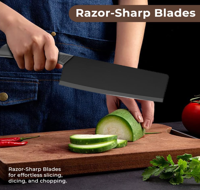 Stainless Steel 3 Pieces Professional Kitchen Knife Set