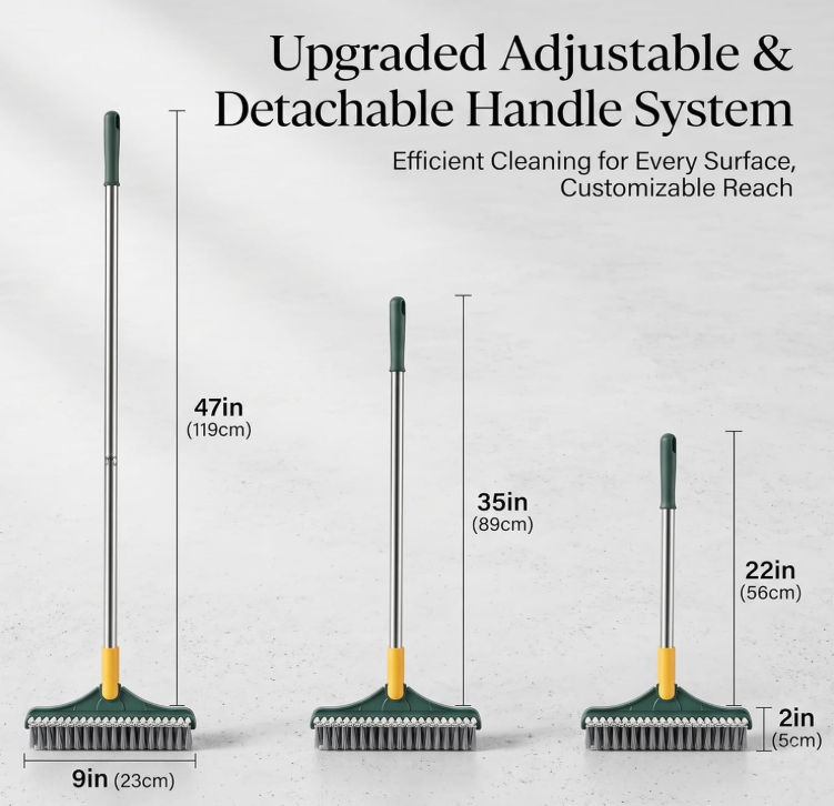 3-in-1 Bathroom Cleaning Brush