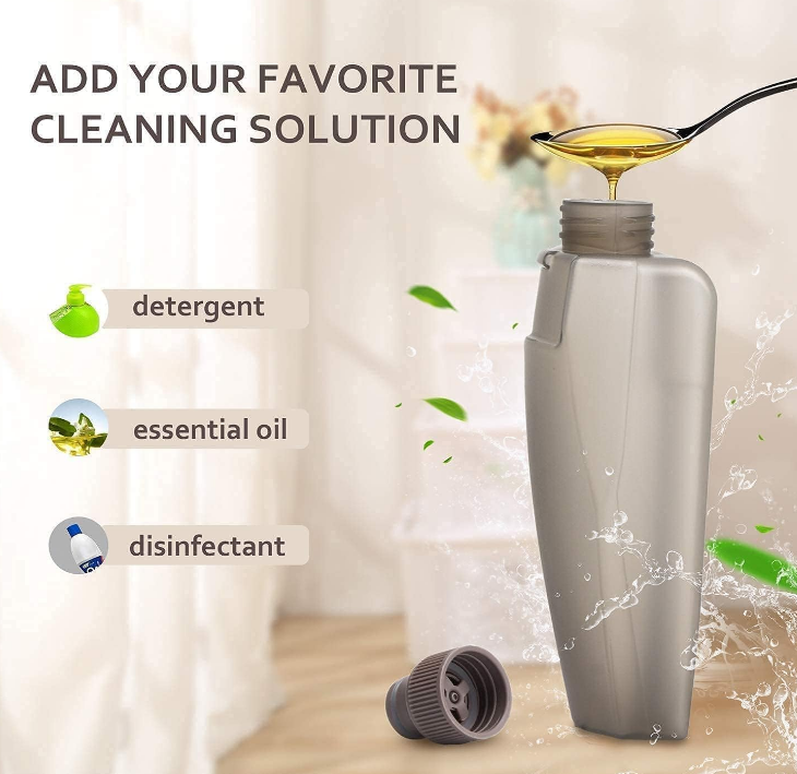 Stainless Steel Microfiber Floor Cleaning Spray Mop